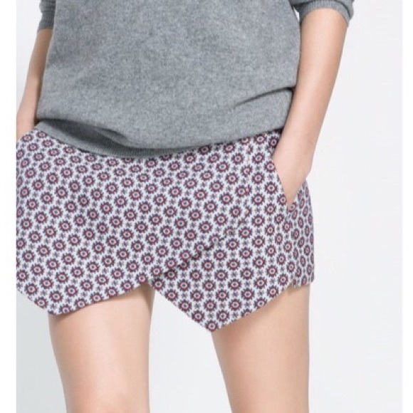 Zara Pants - Zara jacquard skort